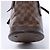 Bucket Bolso de hombro Louis Vuitton Malle Damier Ebene marrón Castaño - vista 8