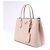 Borsa a mano Prada in pelle Saffiano doppia rosa - vista 2