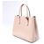 Borsa a mano Prada in pelle Saffiano doppia rosa - vista 4