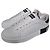 Dolce & Gabbana Portofino Leder-Sneaker Weiß Schwarz Silber Hardware