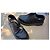 Dr. Martens 1461 Derby in Pelle Nera Nero - vista 3
