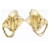 Orecchini Chanel Matelasse placcati oro - vista 3