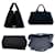 Borsa Tote Prada Canapa Nero - vista 2