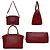 Borsa Tote Gucci in pelle rossa Rosso - vista 2