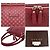 Borsa Tote Gucci in pelle rossa Rosso - vista 7