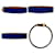 Hermès Bracelet charm Mini Dog Hermes Bleu Marine  - vue 4