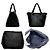 Borsa in pelle nappa Loewe Nero - vista 2