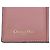 Cartera larga Christian Dior en piel rosa - vista 7