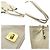 Borsa Tote Louis Vuitton Citadine PM Monogram Empreinte Branco Bege - vista 10