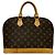 Borsa Louis Vuitton Alma PM Marrone Monogramma