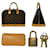 Borsa Louis Vuitton Alma PM Marrone Monogramma - vista 2