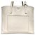 Borsa Tote in pelle bianca Prada Bianco - vista 8