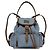 Miu Miu Women's Medium Backpack Brown Light blue