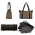 Borsa Tote Gucci in tela GG beige e marrone - vista 2