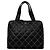 Chanel Tote Bag aus schwarzem Lammleder