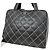 Chanel Tote Bag aus schwarzem Lammleder - Ansicht 9