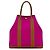 Hermès Borsa Tote Hermes Garden File PM Marrone Rosa Porpora - vista 2