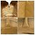 Mini borsa Boston in pelle di vitello granulata beige Chanel - vista 7