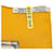 Hermès Sciarpa in seta gialla Hermes Giallo  - vista 9