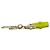 Charm per borsa Gucci Bamboo D'oro Giallo Verde chiaro - vista 3