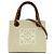 Mini borsa tote 2-way Loewe Marrone Beige