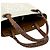Mini borsa tote 2-way Loewe Marrone Beige - vista 10