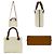 Mini borsa tote 2-way Loewe Marrone Beige - vista 2
