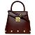 Borsa a mano 2-Way in pelle marrone Salvatore Ferragamo
