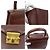 Borsa a mano 2-Way in pelle marrone Salvatore Ferragamo - vista 5