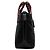 Borsa 2 vie Coach in tela nera e bordeaux Nero Bordò - vista 4