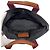 Borsa 2 vie Coach in tela nera e bordeaux Nero Bordò - vista 7