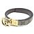 Cinturón reversible Gucci GG Emblem Castaño Beige