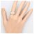 Autre Marque PT900 Platin Diamant Ring - Ansicht 7