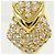 Autre Marque Orecchini a lobo con diamante e oro 18K D'oro - vista 2