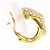 Autre Marque Orecchini a lobo con diamante e oro 18K D'oro - vista 3