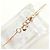 Autre Marque Bracciale con charm in oro 14K con zirconi cubici D'oro - vista 2
