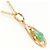 Autre Marque Collana in oro giallo 18K con giada D'oro - vista 2
