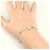 Autre Marque Bracciale con charm in oro bianco 14K D'oro - vista 3