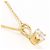 Autre Marque Collana in oro giallo 14K con zircone cubico D'oro - vista 2