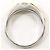Autre Marque 18K Gelbgold und Platin Diamantring Golden - Ansicht 3