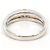 Autre Marque 18K Gelbgold und Platin Diamantring Golden - Ansicht 4