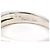 Autre Marque 18K Gelbgold und Platin Diamantring Golden - Ansicht 5