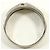 Autre Marque PT900 Platinring mit Diamant - Ansicht 2