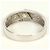 Autre Marque PT900 Platinring mit Diamant - Ansicht 3