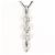 Autre Marque Collana in diamanti in oro bianco 14K e 18K D'oro