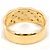 Autre Marque 18K Gelbgold-Ring mit Diamant Golden - Ansicht 4