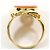 Autre Marque 18K Gelbgold-Ring Golden - Ansicht 3