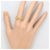 Autre Marque 18K Gelbgold Diamantring Golden - Ansicht 6