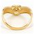 Autre Marque 18K Gelbgold-Ring mit Diamant Golden - Ansicht 4