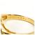 Autre Marque 18K Gelbgold-Ring mit Amethyst und Diamant Golden - Ansicht 6